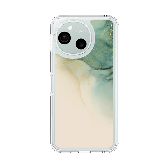 スリムプロテクションケース［ Marble Green ］