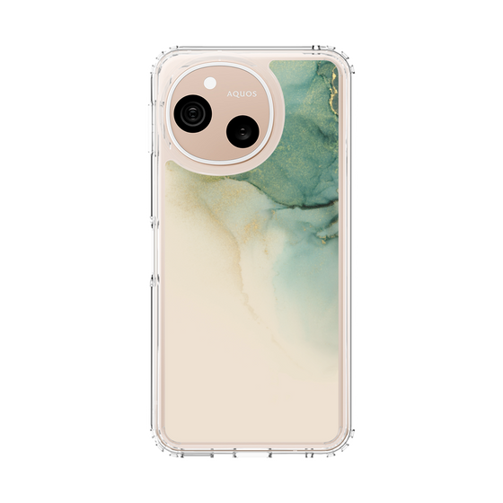 スリムプロテクションケース［ Marble Green ］