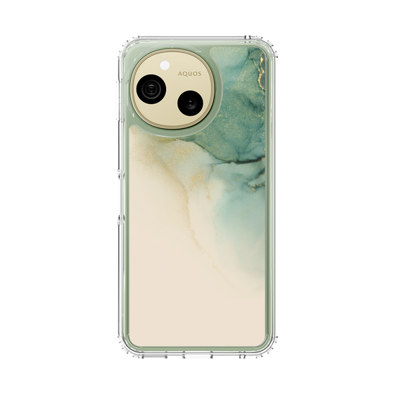 スリムプロテクションケース［ Marble Green ］