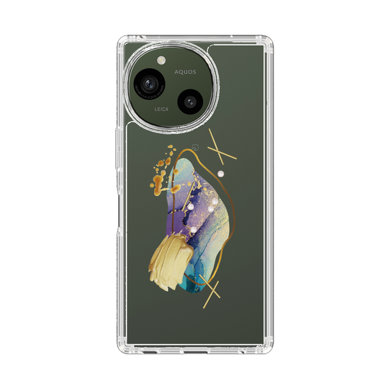 スリムプロテクションケース［ Nuance Painting Blue ］