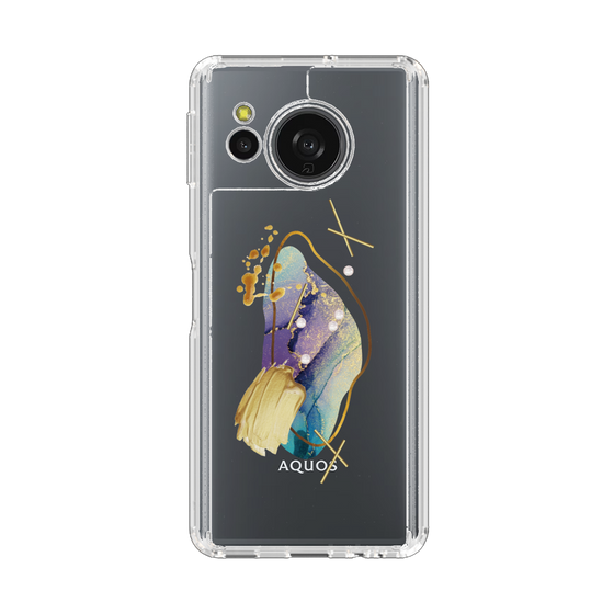 スリムプロテクションケース［ Nuance Painting Blue ］