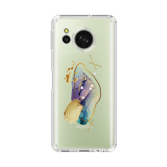 スリムプロテクションケース［ Nuance Painting Blue ］