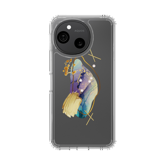 スリムプロテクションケース［ Nuance Painting Blue ］