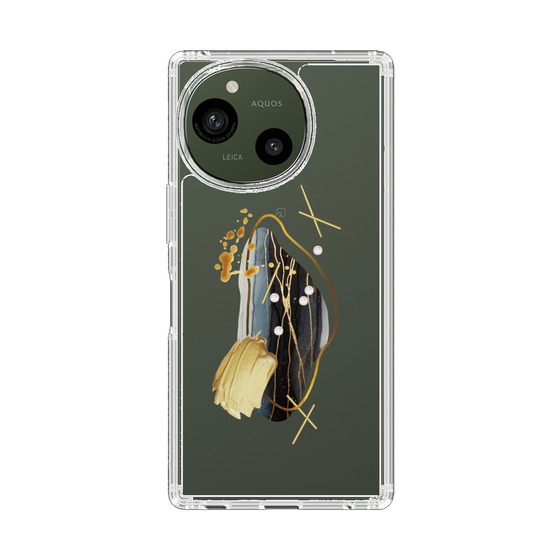 スリムプロテクションケース［ Nuance Painting Black ］