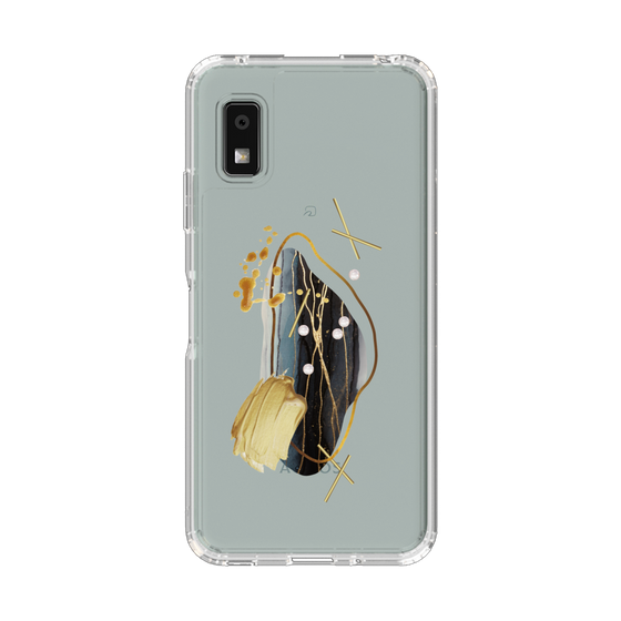 スリムプロテクションケース［ Nuance Painting Black ］