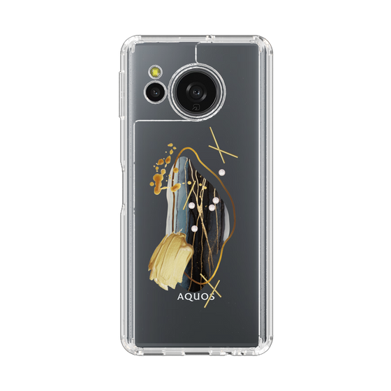 スリムプロテクションケース［ Nuance Painting Black ］