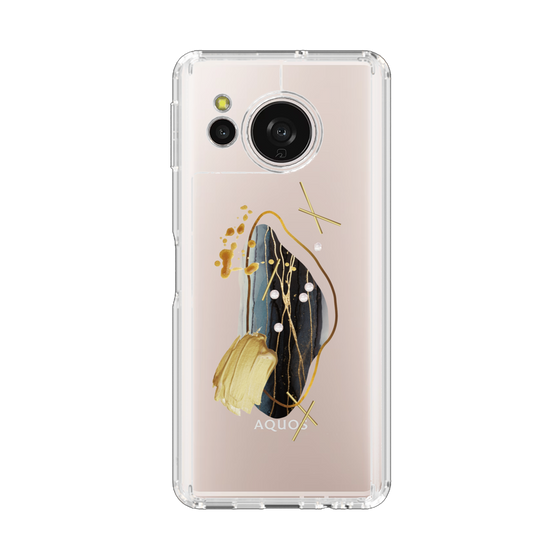 スリムプロテクションケース［ Nuance Painting Black ］