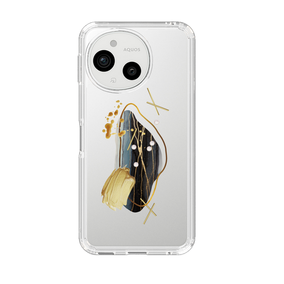 スリムプロテクションケース［ Nuance Painting Black ］