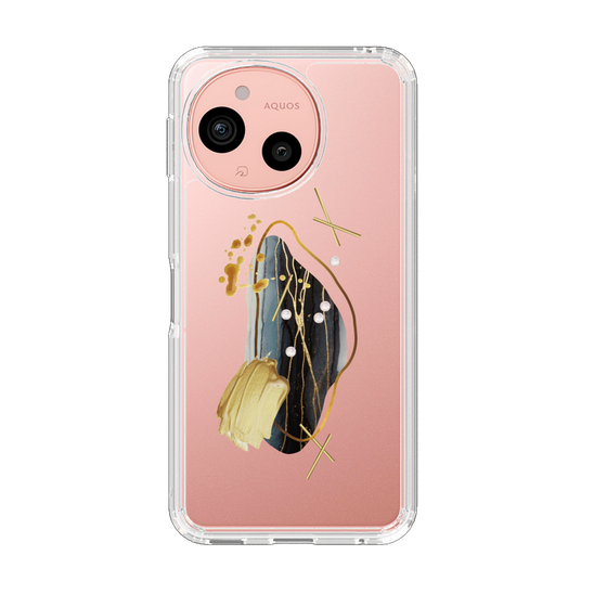 スリムプロテクションケース［ Nuance Painting Black ］