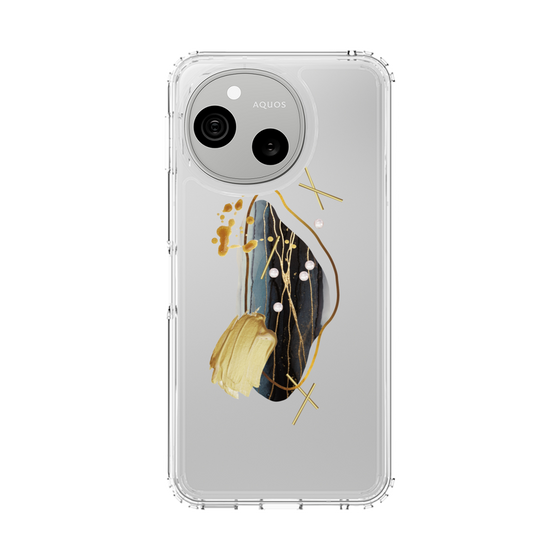 スリムプロテクションケース［ Nuance Painting Black ］