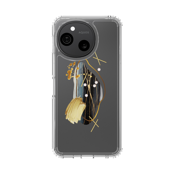 スリムプロテクションケース［ Nuance Painting Black ］