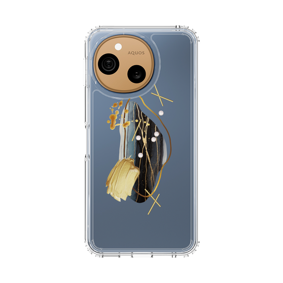 スリムプロテクションケース［ Nuance Painting Black ］