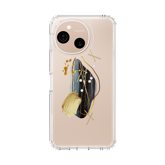 スリムプロテクションケース［ Nuance Painting Black ］