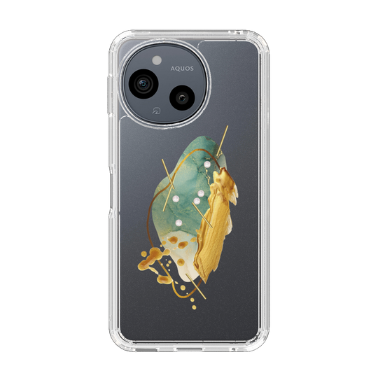 スリムプロテクションケース［ Nuance Painting Green ］