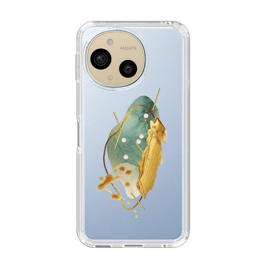 スリムプロテクションケース［ Nuance Painting Green ］