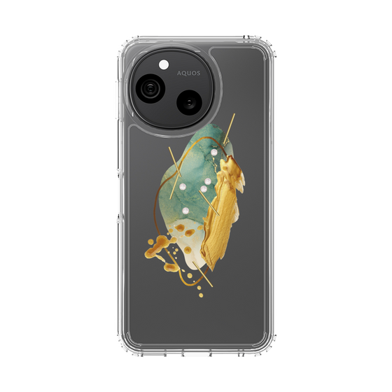 スリムプロテクションケース［ Nuance Painting Green ］