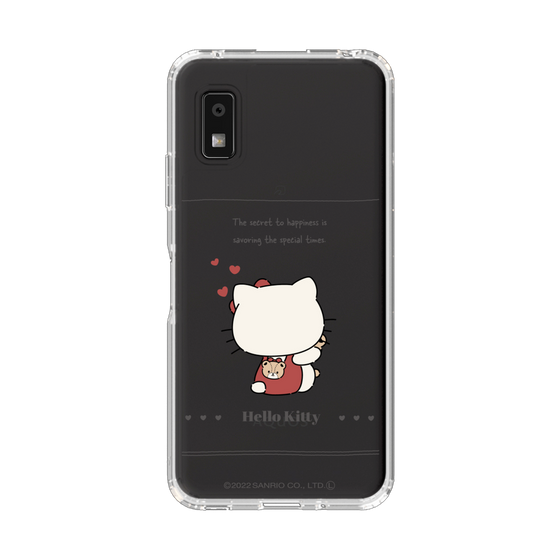 スリムプロテクションケース［ ハローキティ - ふんわりロマン ］