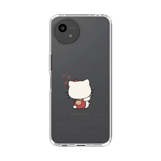 スリムプロテクションケース［ ハローキティ - ふんわりロマン ］