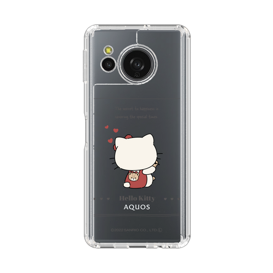 スリムプロテクションケース［ ハローキティ - ふんわりロマン ］