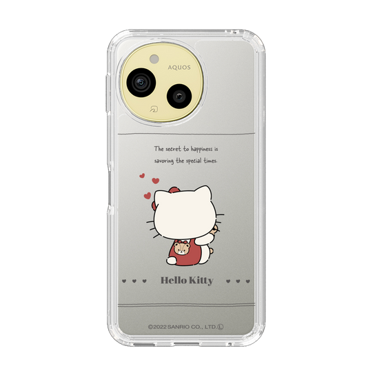 スリムプロテクションケース［ ハローキティ - ふんわりロマン ］