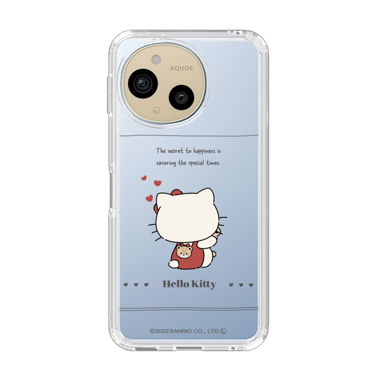 スリムプロテクションケース［ ハローキティ - ふんわりロマン ］