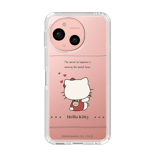 スリムプロテクションケース［ ハローキティ - ふんわりロマン ］