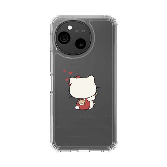 スリムプロテクションケース［ ハローキティ - ふんわりロマン ］