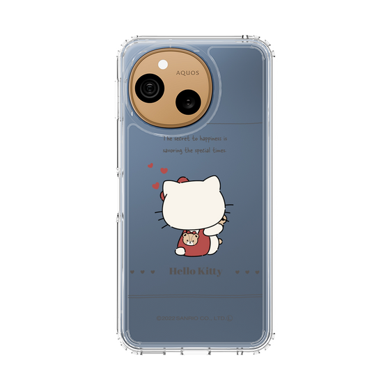 スリムプロテクションケース［ ハローキティ - ふんわりロマン ］