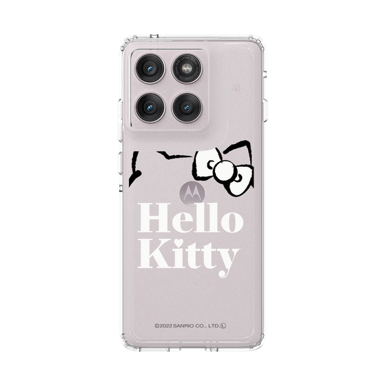 スリムプロテクションケース［ ハローキティ - Graceful typography ］