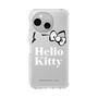 スリムプロテクションケース［ ハローキティ - Graceful typography ］