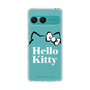 スリムプロテクションケース［ ハローキティ - Graceful typography ］