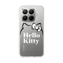 スリムプロテクションケース［ ハローキティ - Graceful typography ］