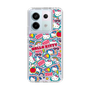 スリムプロテクションケース［ ハローキティ - ステッカー ］