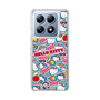 スリムプロテクションケース［ ハローキティ - ステッカー ］