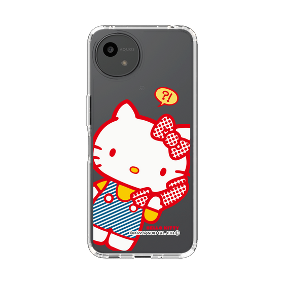 スリムプロテクションケース［ ハローキティ - 70'sレッド・ドット - 01 ］