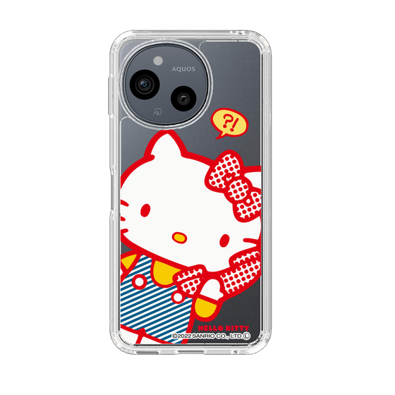 スリムプロテクションケース［ ハローキティ - 70'sレッド・ドット - 01 ］