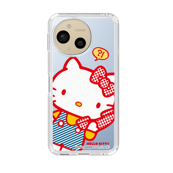 スリムプロテクションケース［ ハローキティ - 70'sレッド・ドット - 01 ］