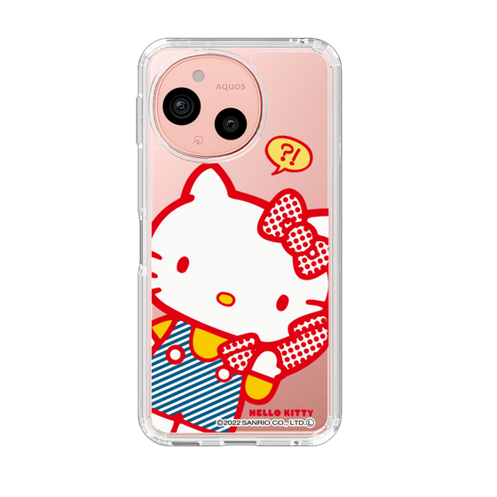 スリムプロテクションケース［ ハローキティ - 70'sレッド・ドット - 01 ］