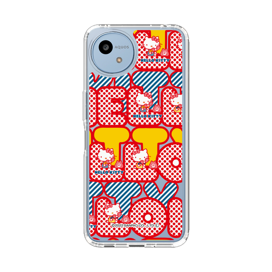 スリムプロテクションケース［ ハローキティ - 70'sレッド・ドット - 02 ］