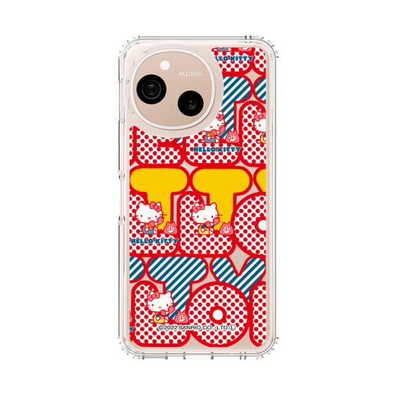 スリムプロテクションケース［ ハローキティ - 70'sレッド・ドット - 02 ］