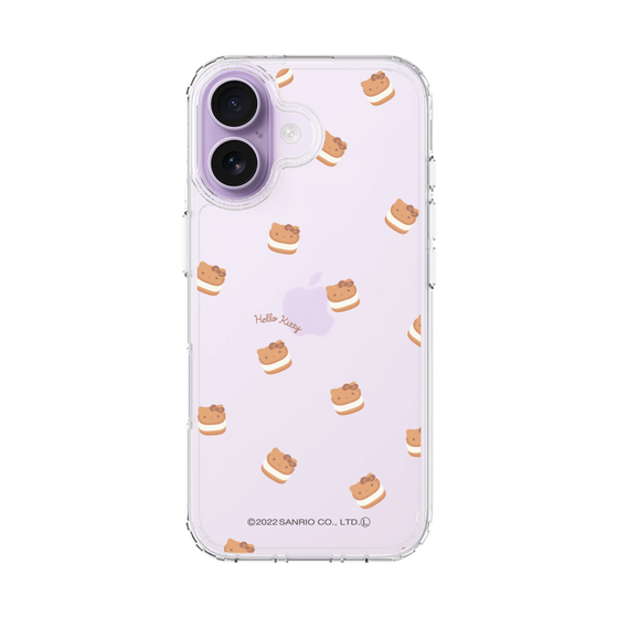 スリムプロテクションケース［ ハローキティ - MXカフェタイム - クッキーサンド - クリア ］