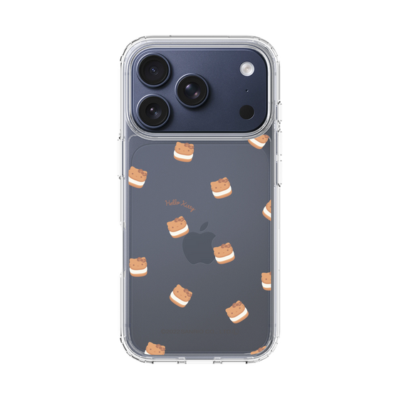 スリムプロテクションケース［ ハローキティ - MXカフェタイム - クッキーサンド - クリア ］