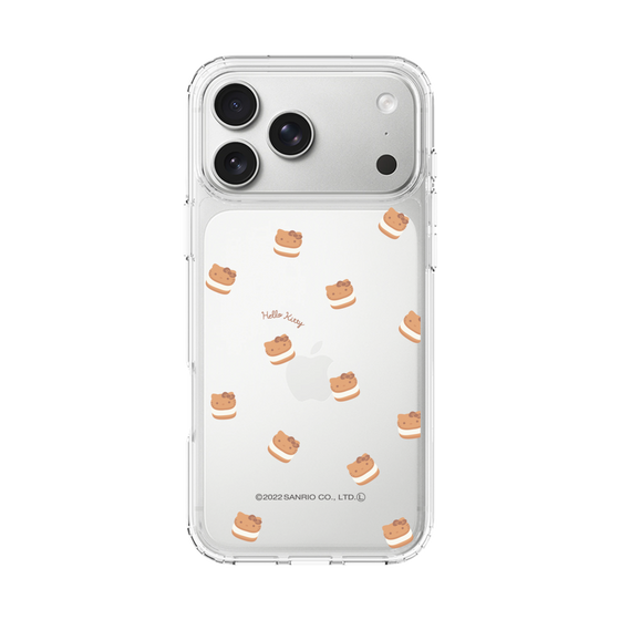 スリムプロテクションケース［ ハローキティ - MXカフェタイム - クッキーサンド - クリア ］