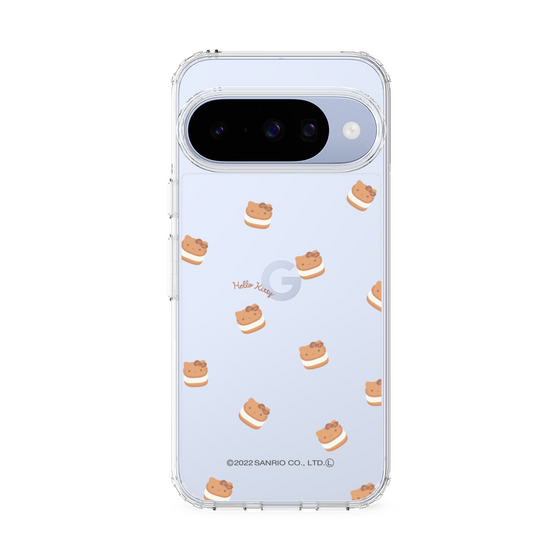 スリムプロテクションケース［ ハローキティ - MXカフェタイム - クッキーサンド - クリア ］