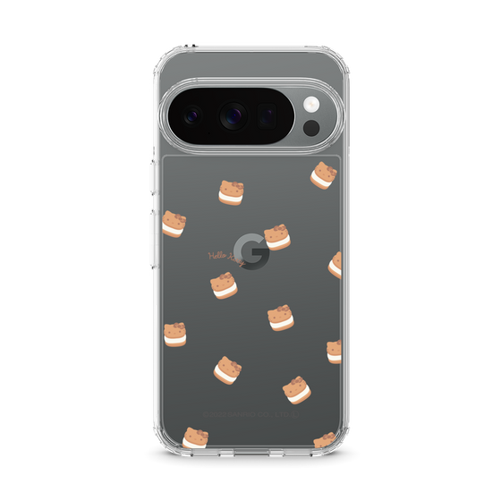スリムプロテクションケース［ ハローキティ - MXカフェタイム - クッキーサンド - クリア ］