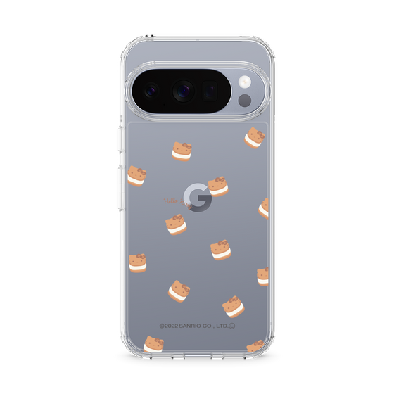 スリムプロテクションケース［ ハローキティ - MXカフェタイム - クッキーサンド - クリア ］