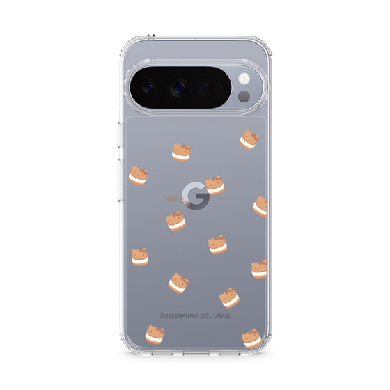 スリムプロテクションケース［ ハローキティ - MXカフェタイム - クッキーサンド - クリア ］