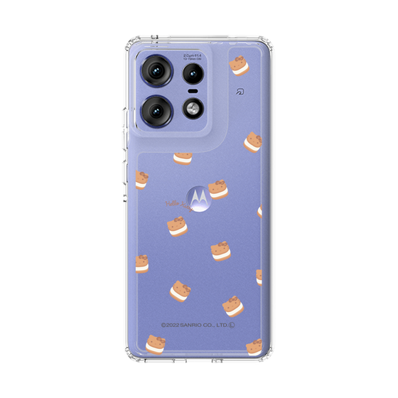 スリムプロテクションケース［ ハローキティ - MXカフェタイム - クッキーサンド - クリア ］