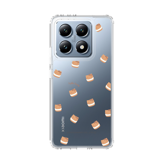 スリムプロテクションケース［ ハローキティ - MXカフェタイム - クッキーサンド - クリア ］