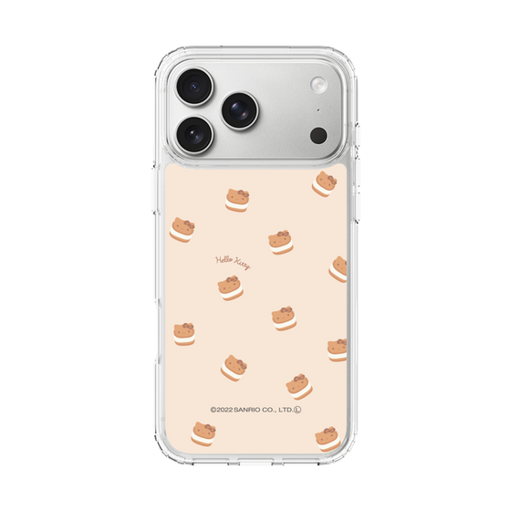 スリムプロテクションケース［ ハローキティ - MXカフェタイム - クッキーサンド - ベージュ ］